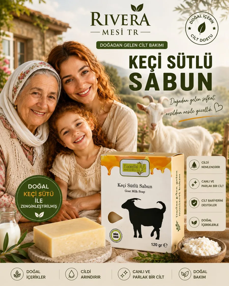 Keçi Sütlü Sabun