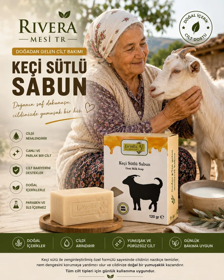 Lorella Signorino Keçi Sütlü Sabun
